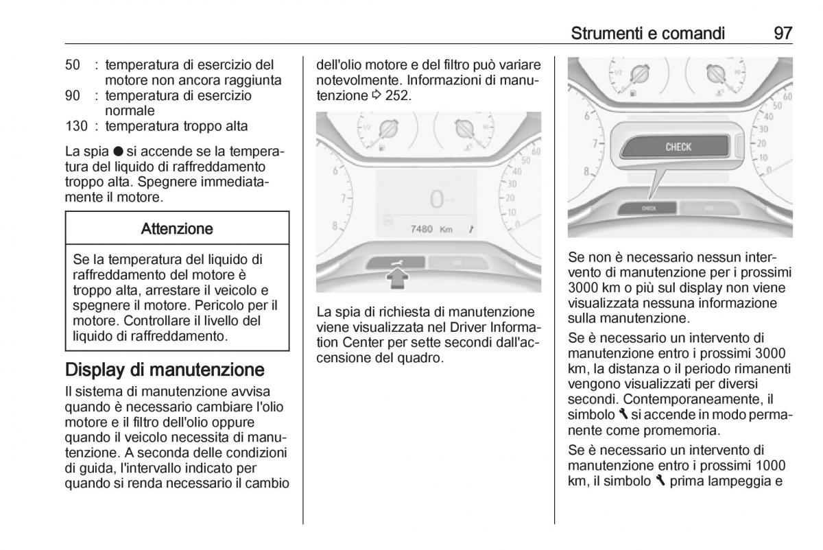 Opel Grandland X manuale del proprietario / page 99