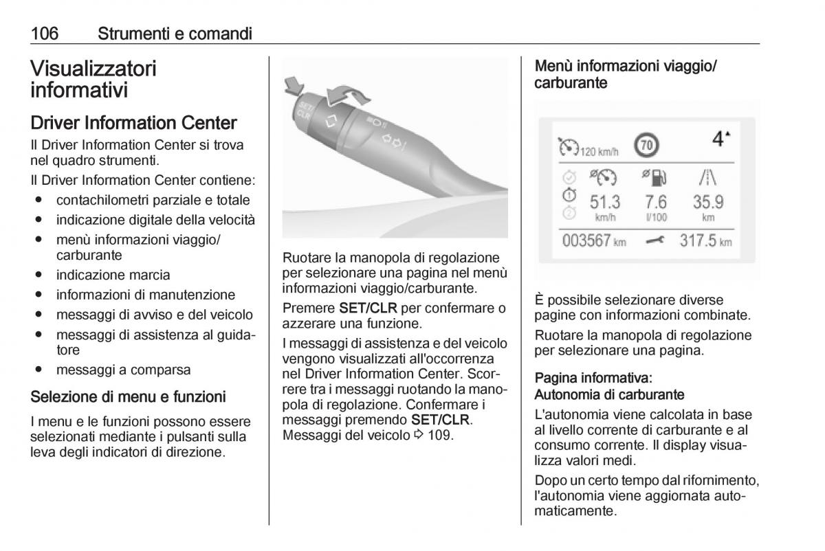 Opel Grandland X manuale del proprietario / page 108