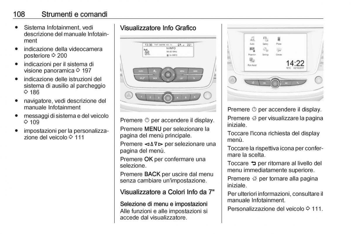 Opel Grandland X manuale del proprietario / page 110