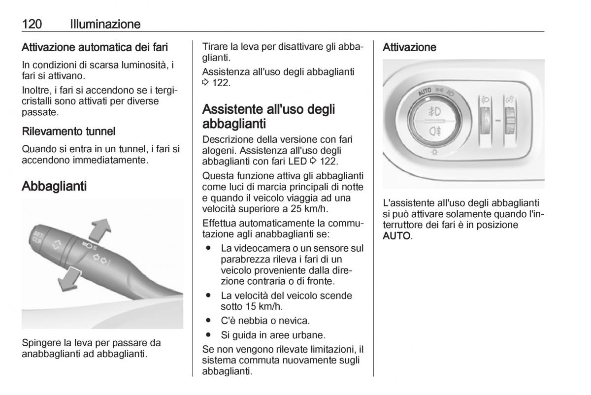 Opel Grandland X manuale del proprietario / page 122