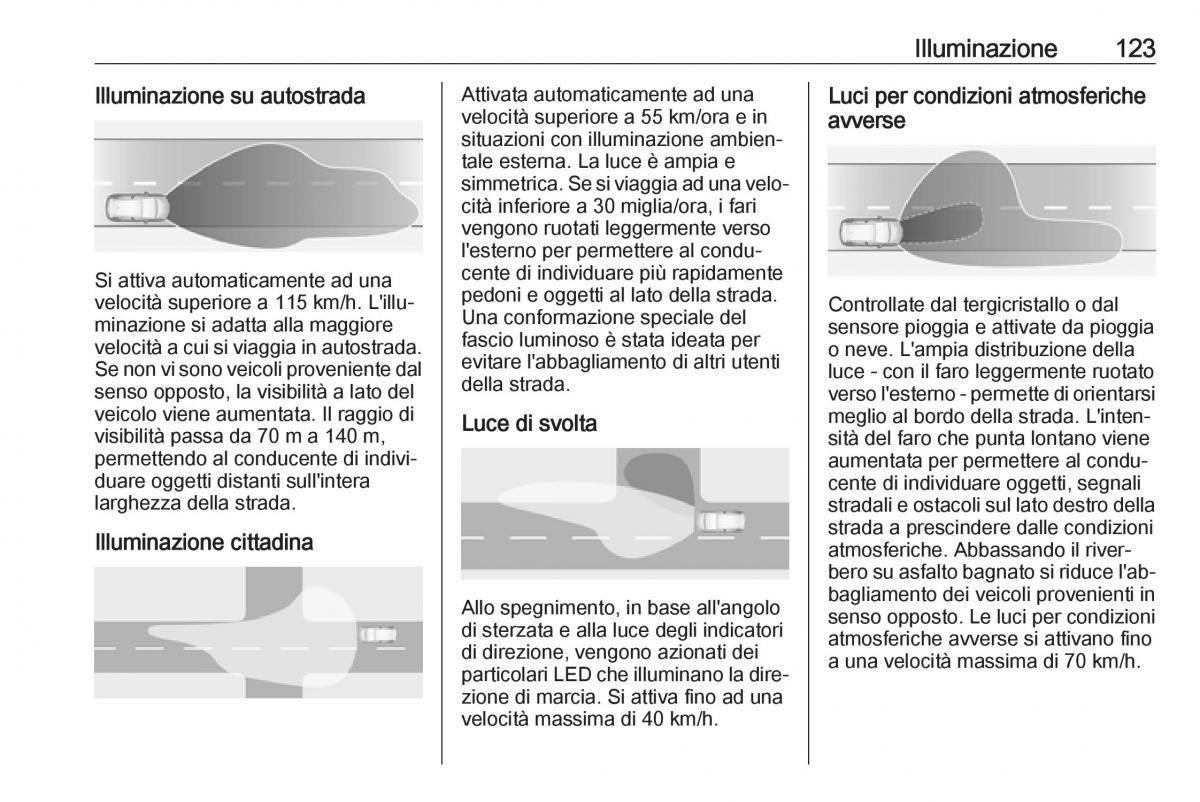 Opel Grandland X manuale del proprietario / page 125