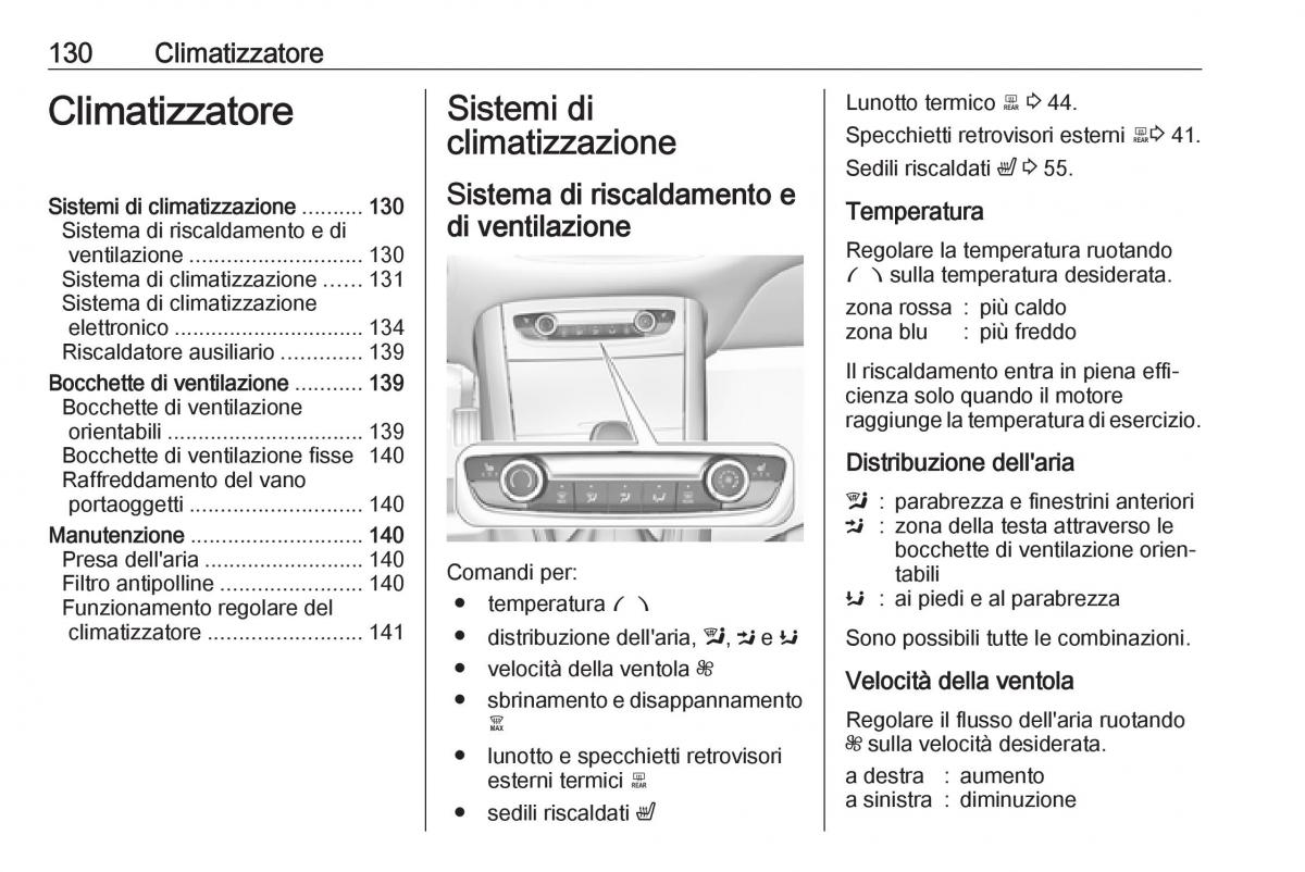 Opel Grandland X manuale del proprietario / page 132