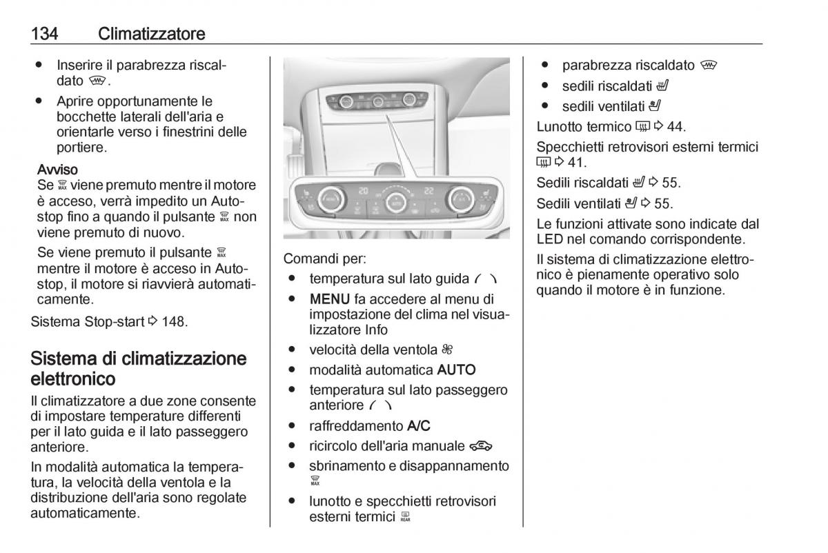 Opel Grandland X manuale del proprietario / page 136