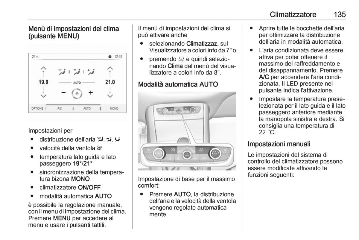 Opel Grandland X manuale del proprietario / page 137