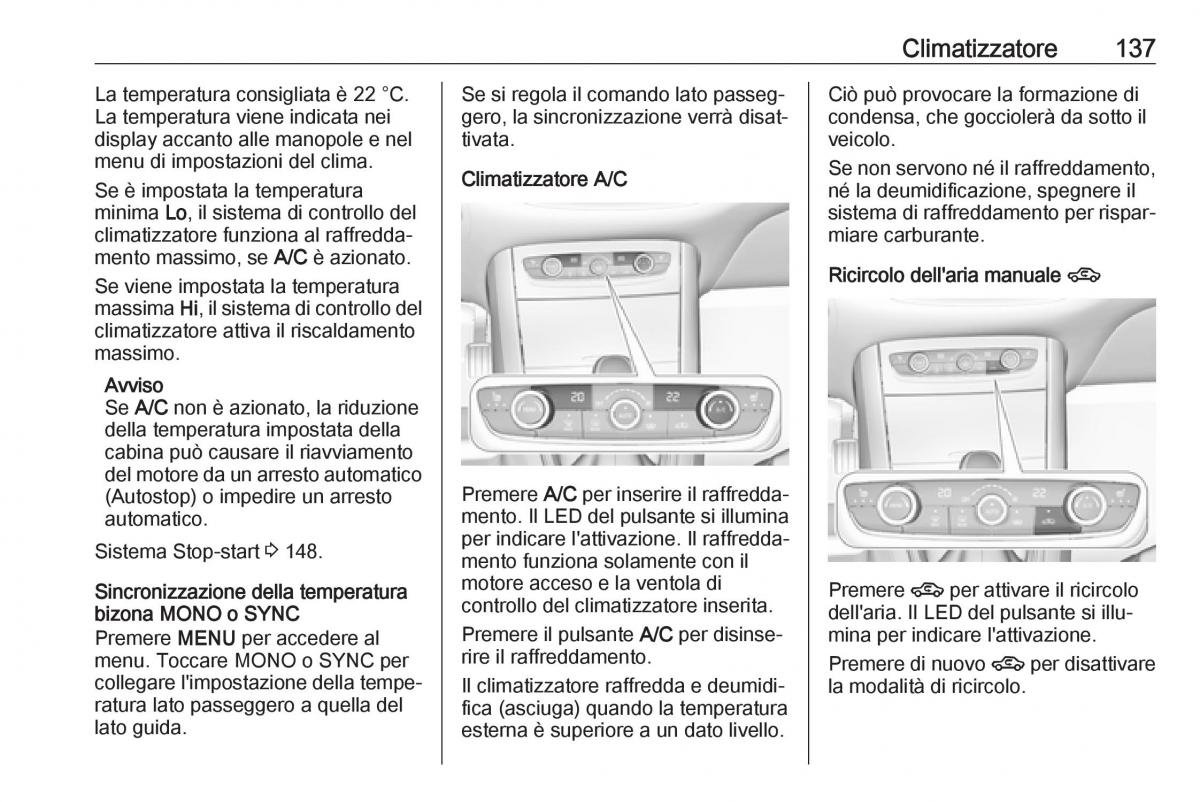 Opel Grandland X manuale del proprietario / page 139