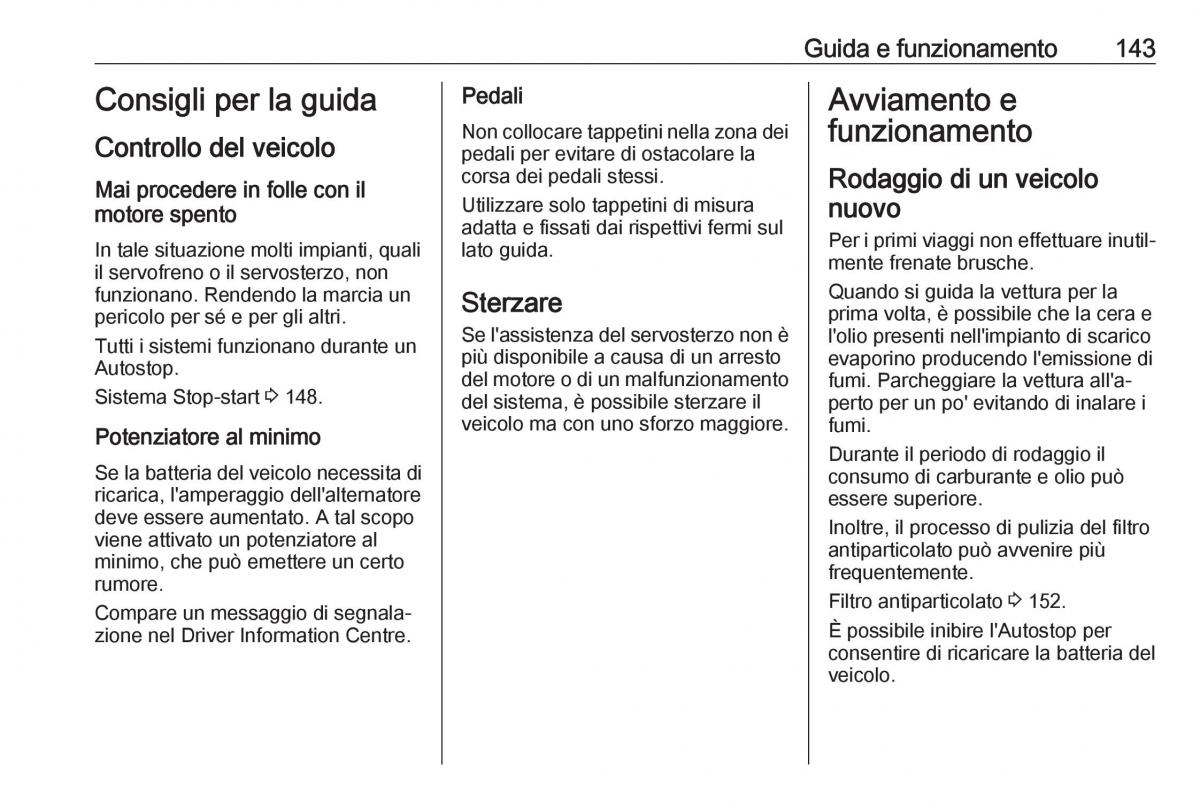 Opel Grandland X manuale del proprietario / page 145