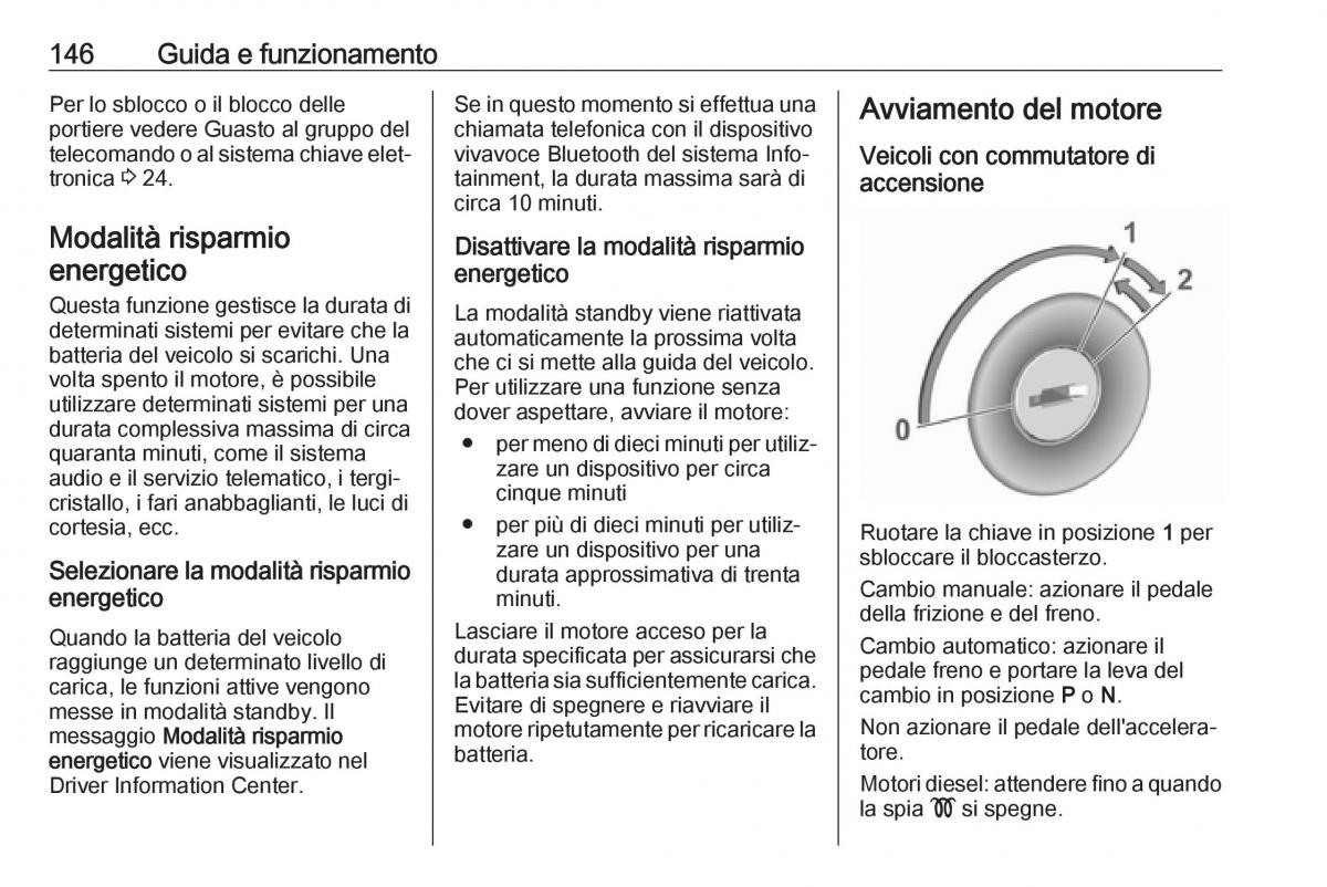 Opel Grandland X manuale del proprietario / page 148