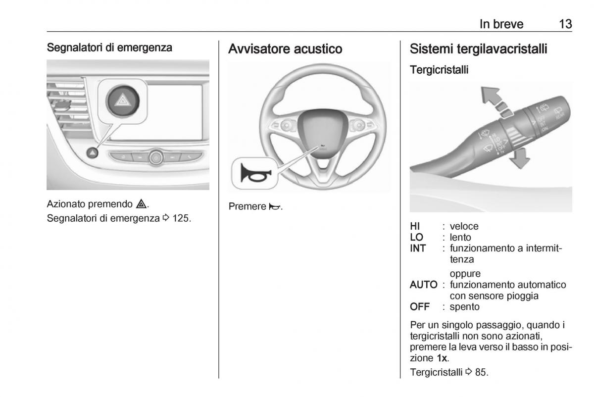 Opel Grandland X manuale del proprietario / page 15