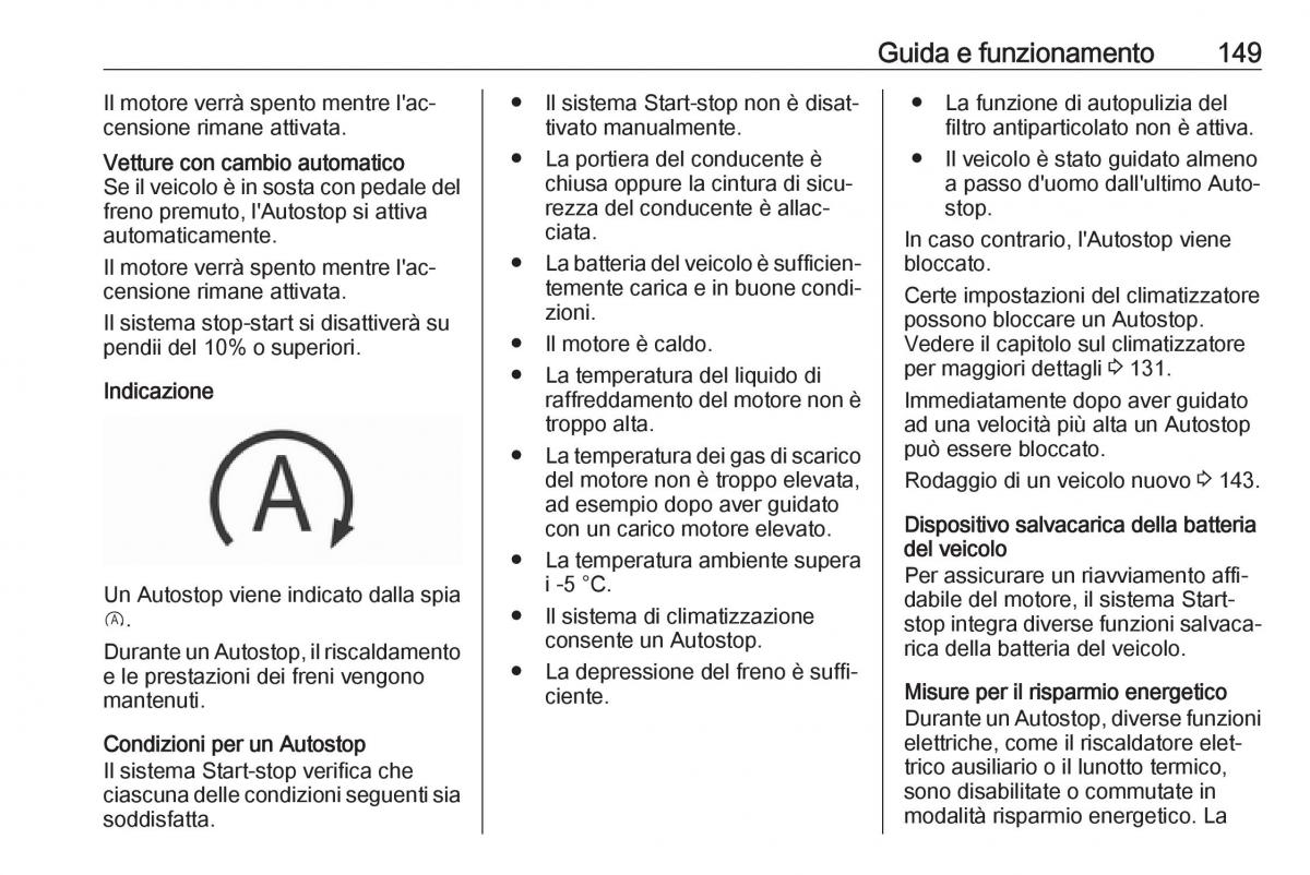 Opel Grandland X manuale del proprietario / page 151