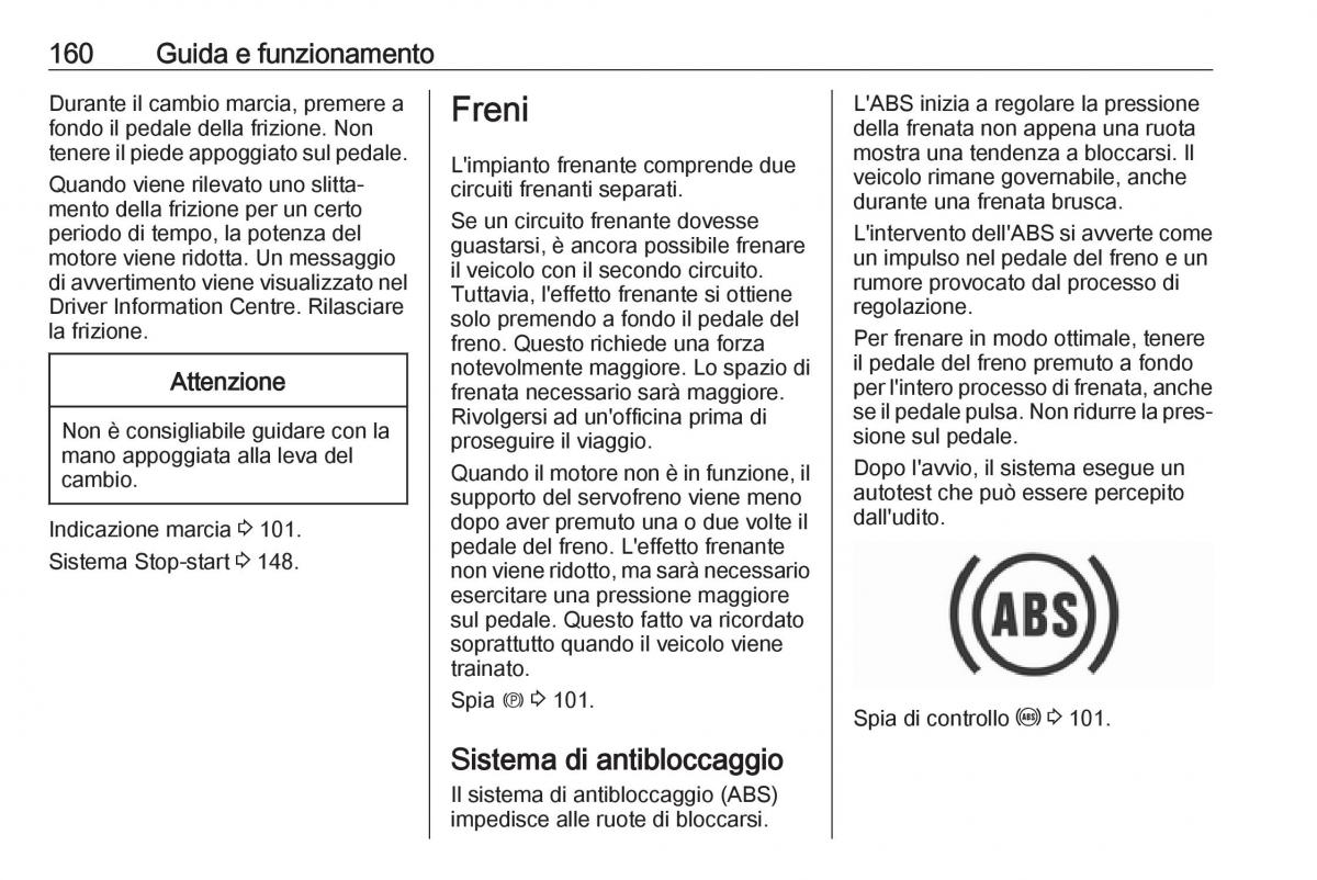 Opel Grandland X manuale del proprietario / page 162