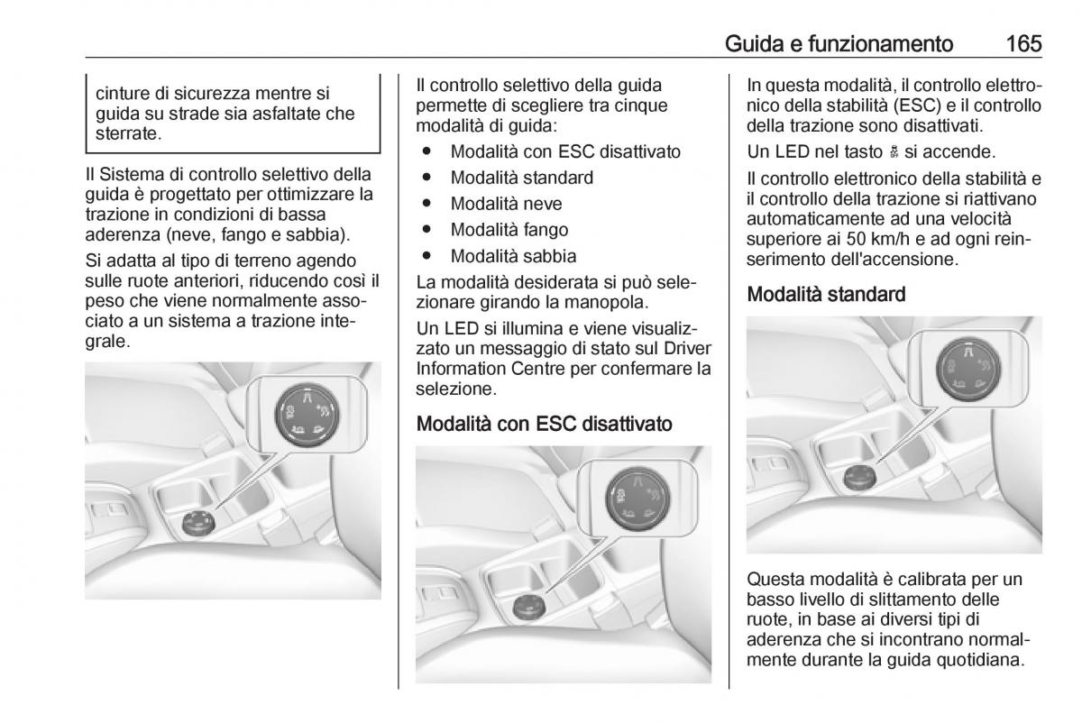 Opel Grandland X manuale del proprietario / page 167