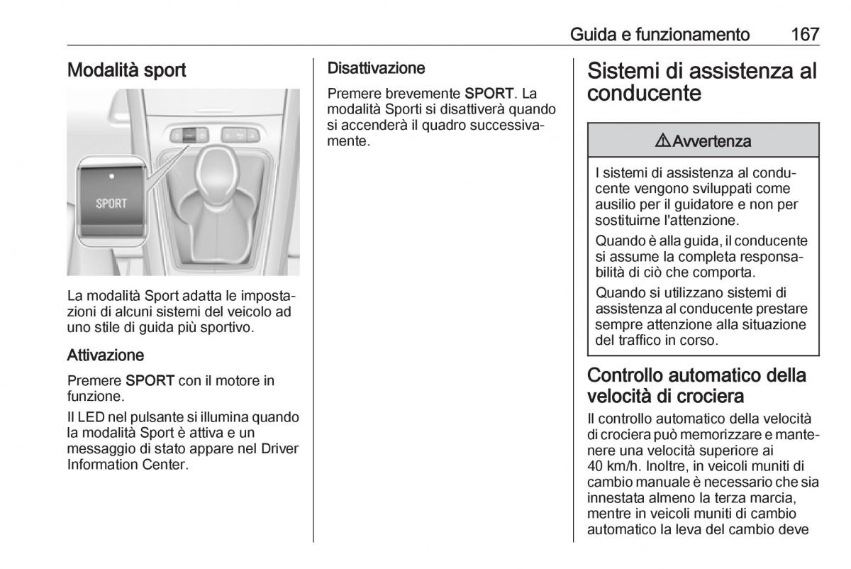 Opel Grandland X manuale del proprietario / page 169