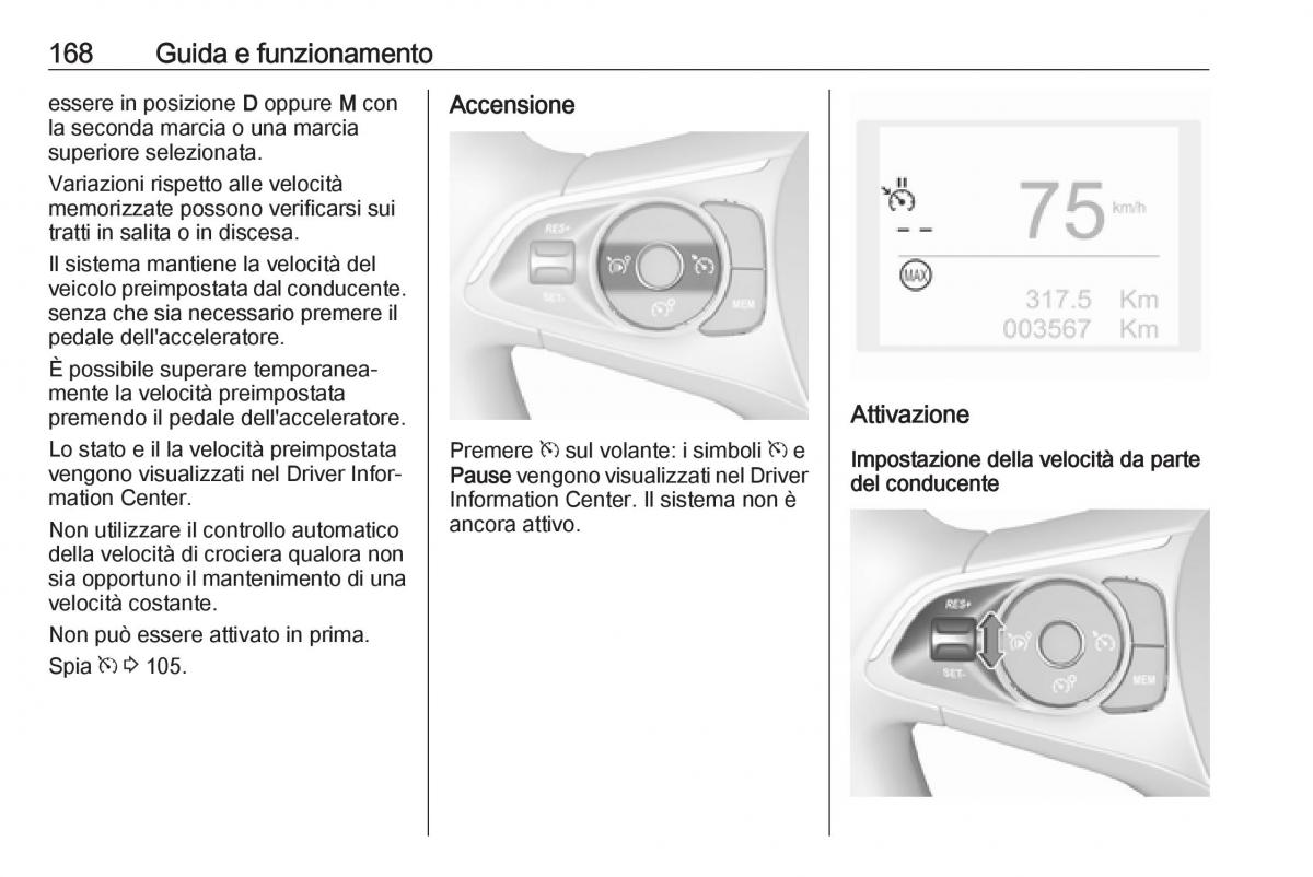 Opel Grandland X manuale del proprietario / page 170