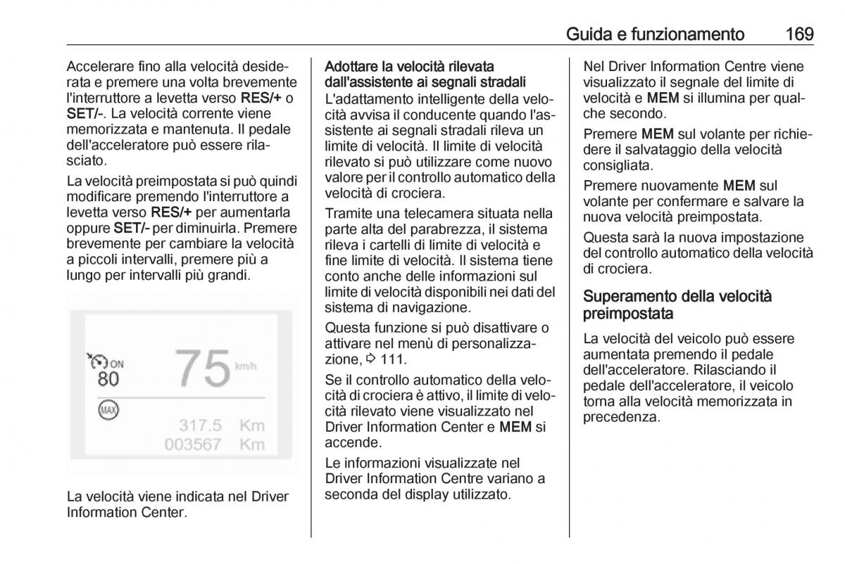 Opel Grandland X manuale del proprietario / page 171