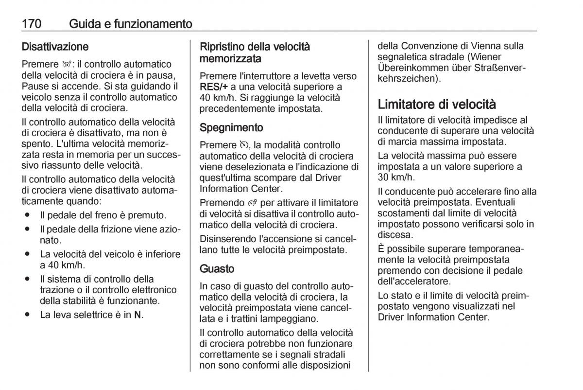 Opel Grandland X manuale del proprietario / page 172