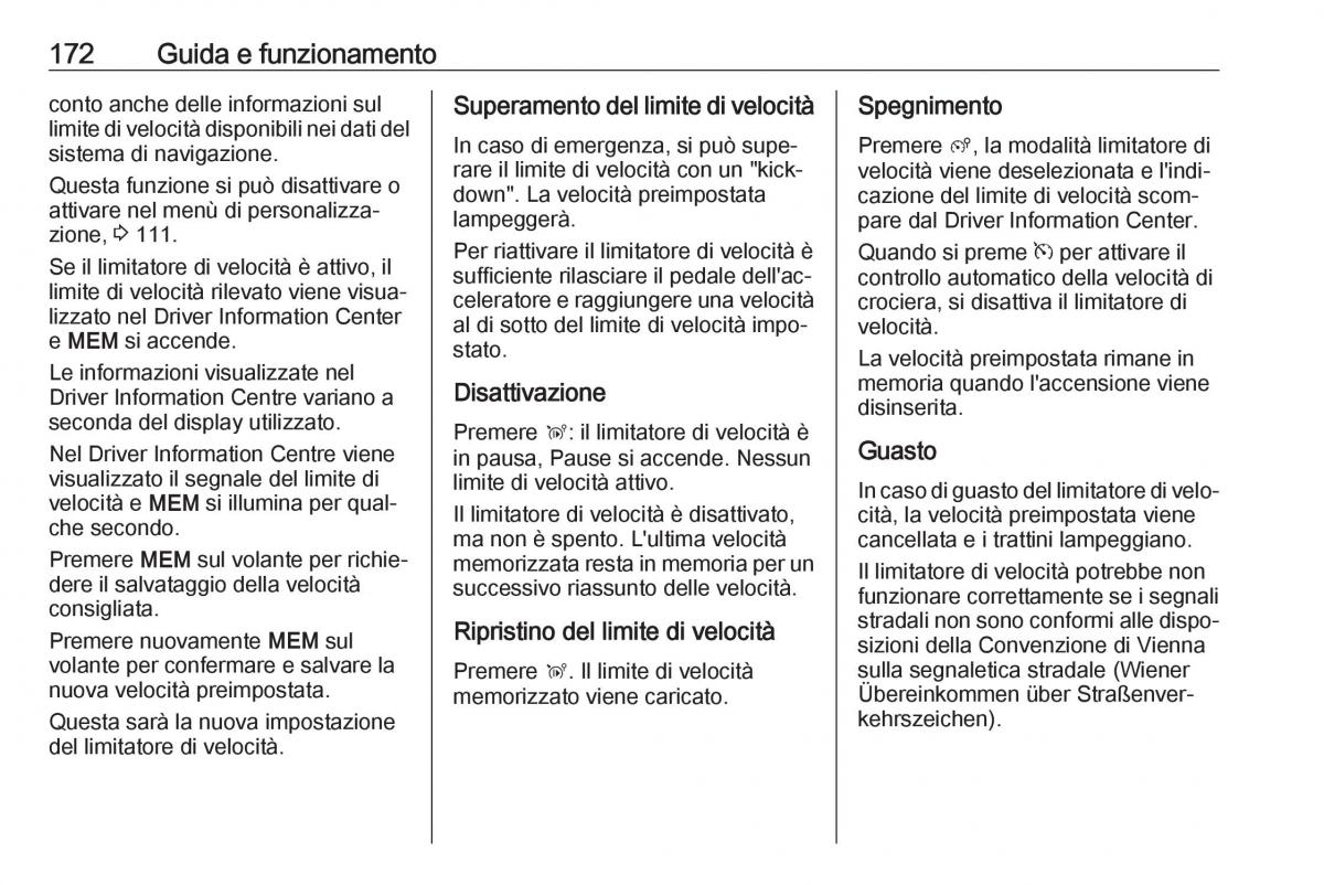 Opel Grandland X manuale del proprietario / page 174