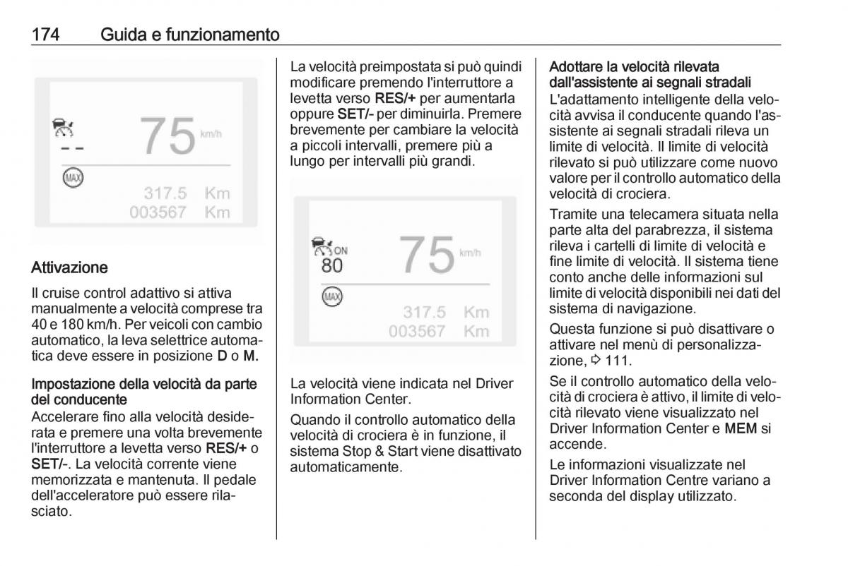 Opel Grandland X manuale del proprietario / page 176