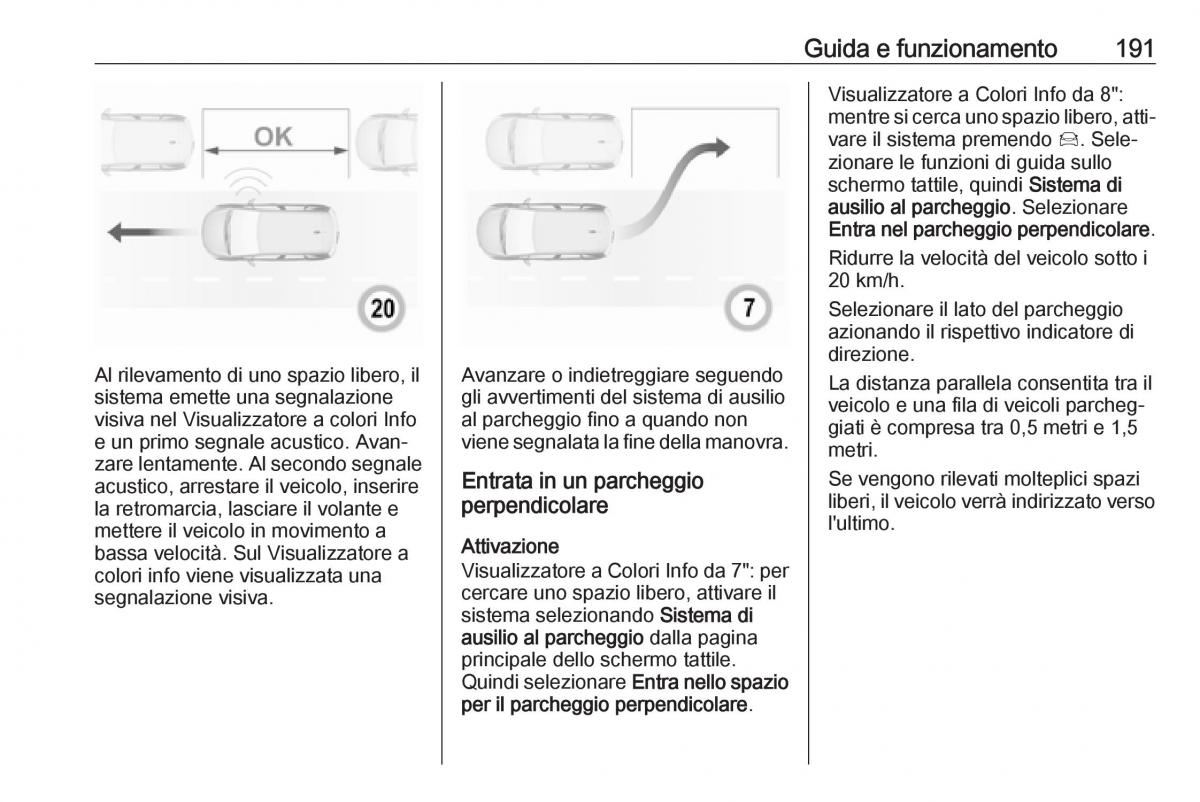 Opel Grandland X manuale del proprietario / page 193