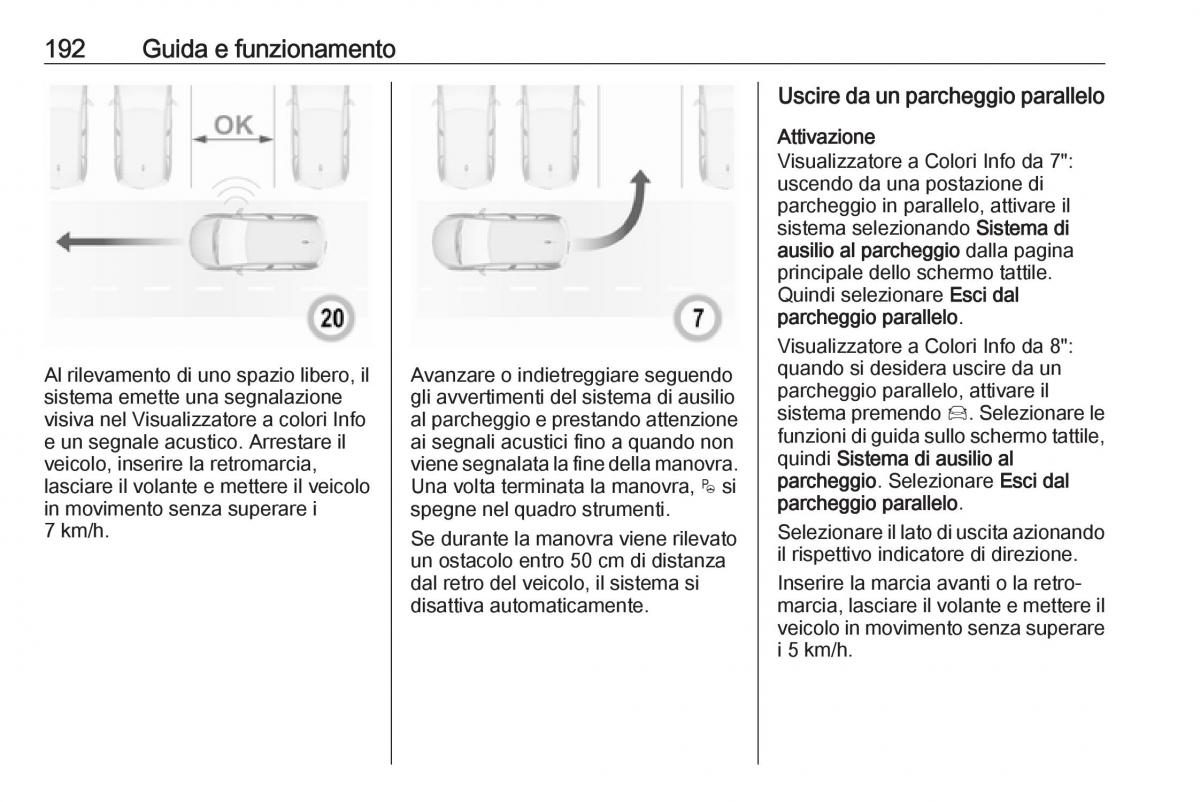 Opel Grandland X manuale del proprietario / page 194