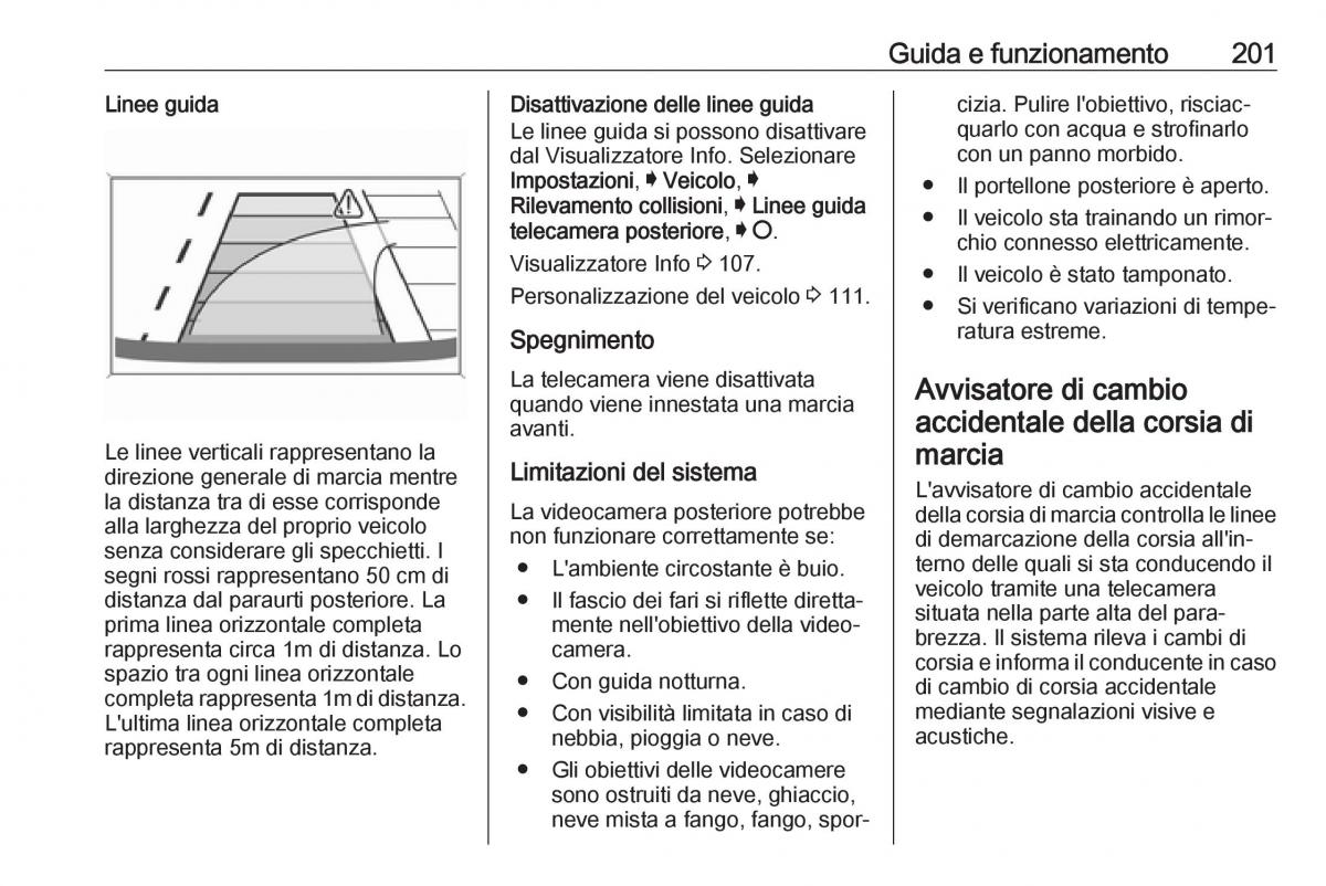 Opel Grandland X manuale del proprietario / page 203