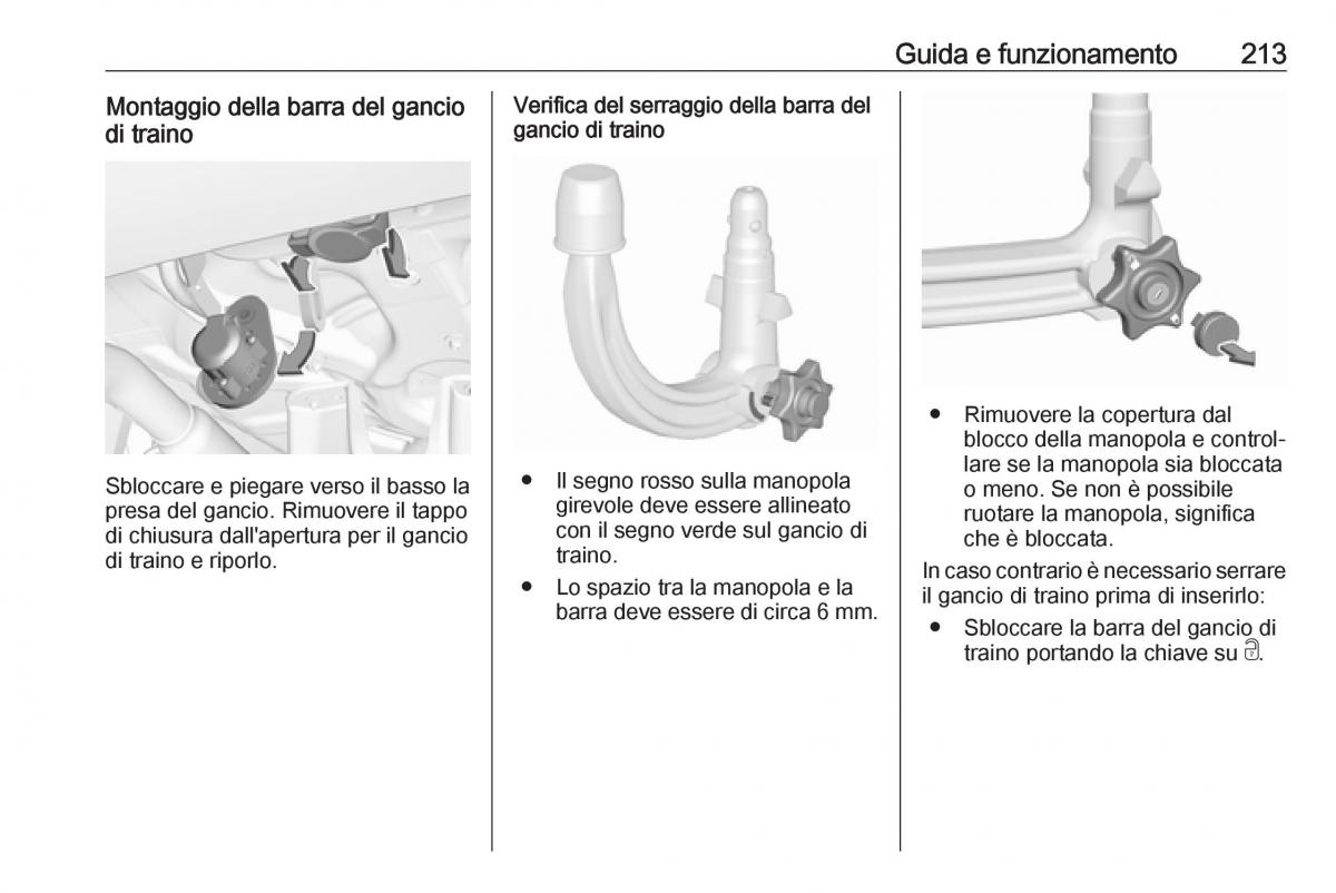 Opel Grandland X manuale del proprietario / page 215