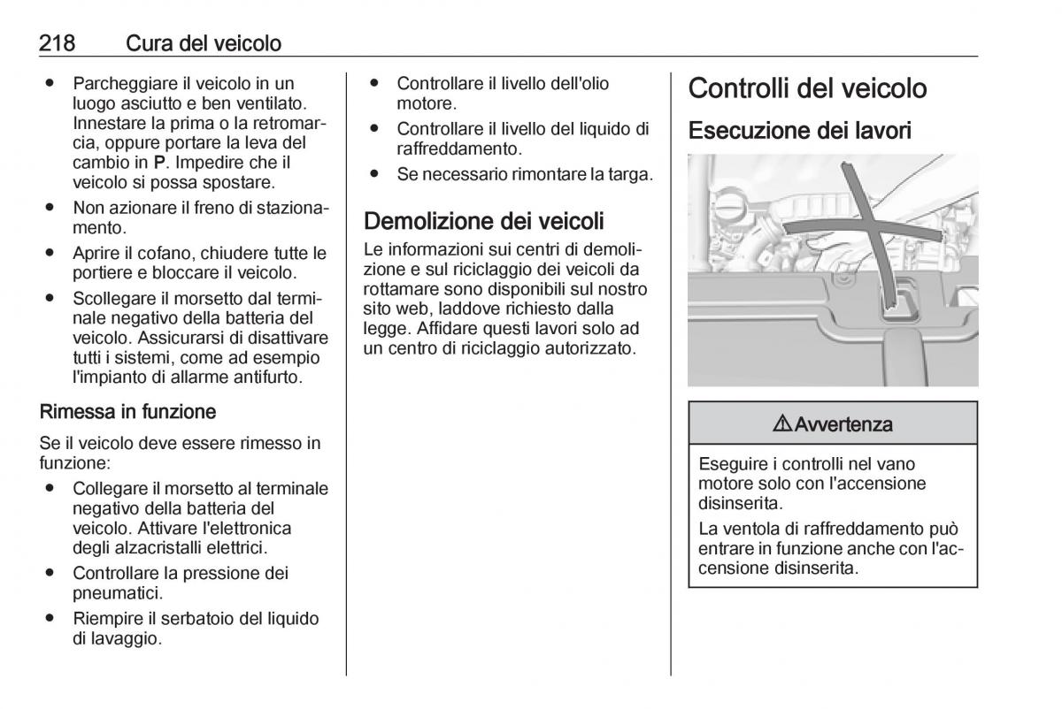 Opel Grandland X manuale del proprietario / page 220