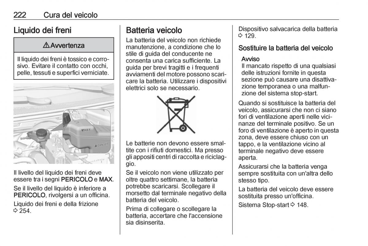 Opel Grandland X manuale del proprietario / page 224