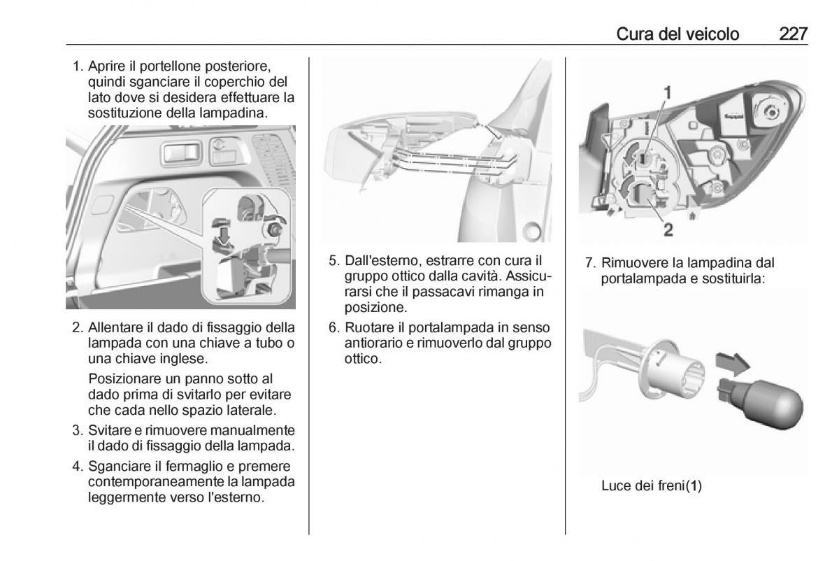 Opel Grandland X manuale del proprietario / page 229