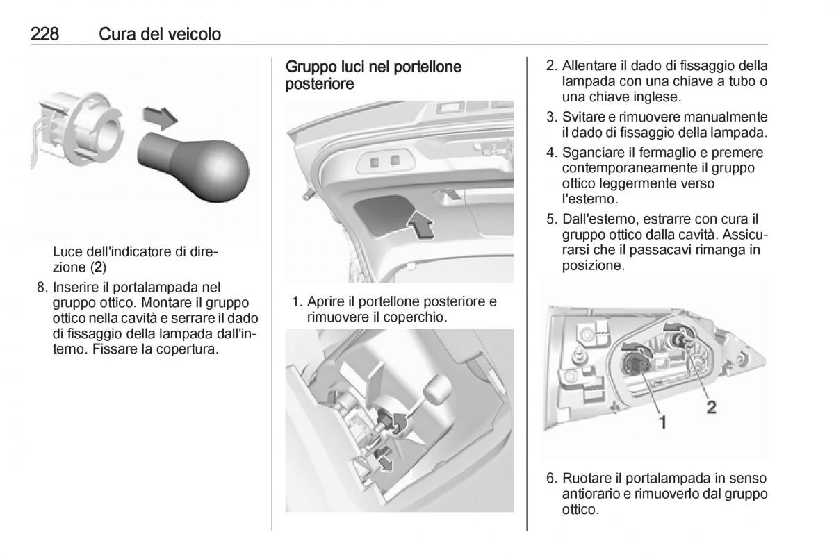 Opel Grandland X manuale del proprietario / page 230