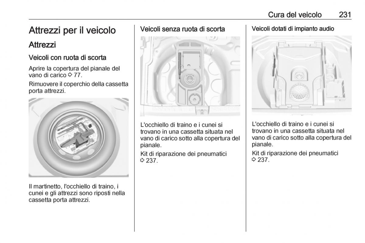 Opel Grandland X manuale del proprietario / page 233