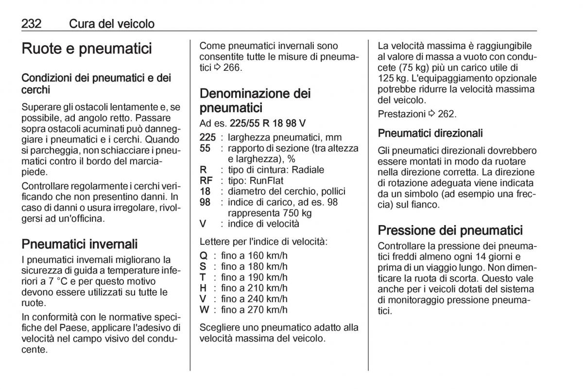 Opel Grandland X manuale del proprietario / page 234