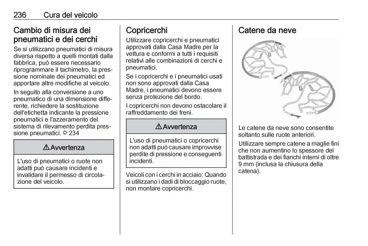 Opel Grandland X manuale del proprietario / page 238