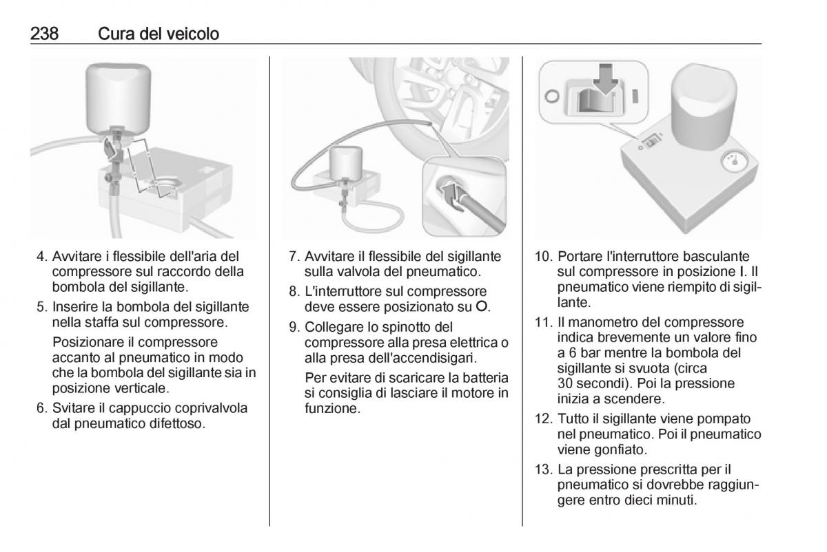 Opel Grandland X manuale del proprietario / page 240