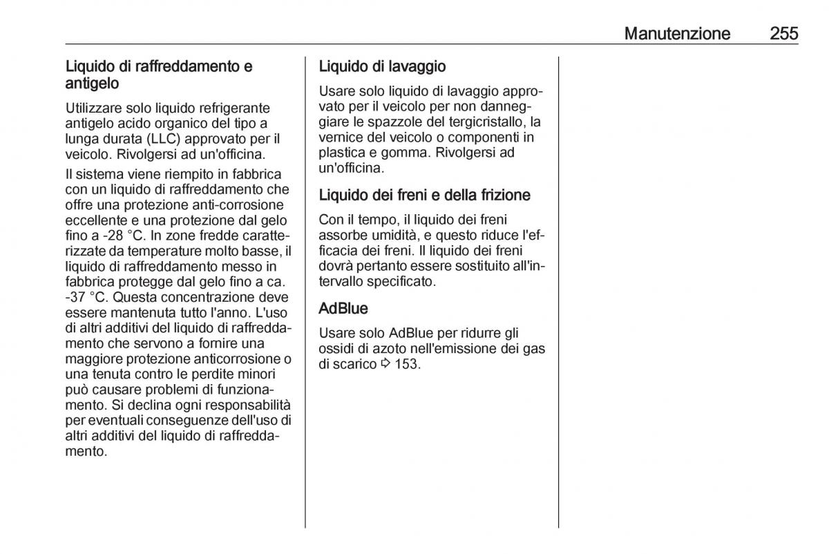 Opel Grandland X manuale del proprietario / page 257