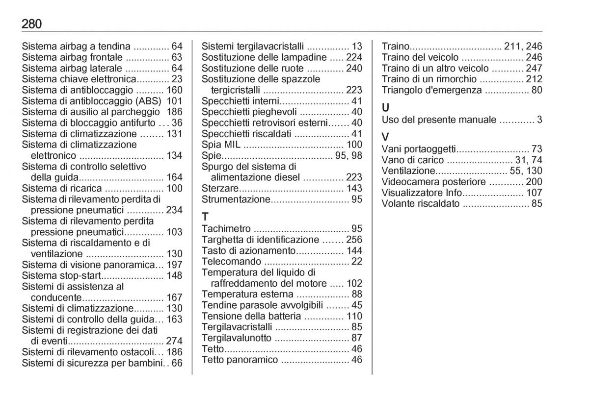 Opel Grandland X manuale del proprietario / page 282