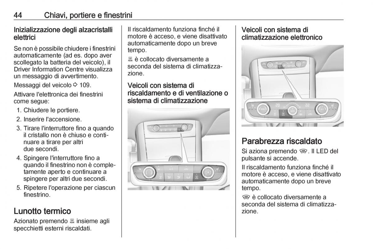 Opel Grandland X manuale del proprietario / page 46