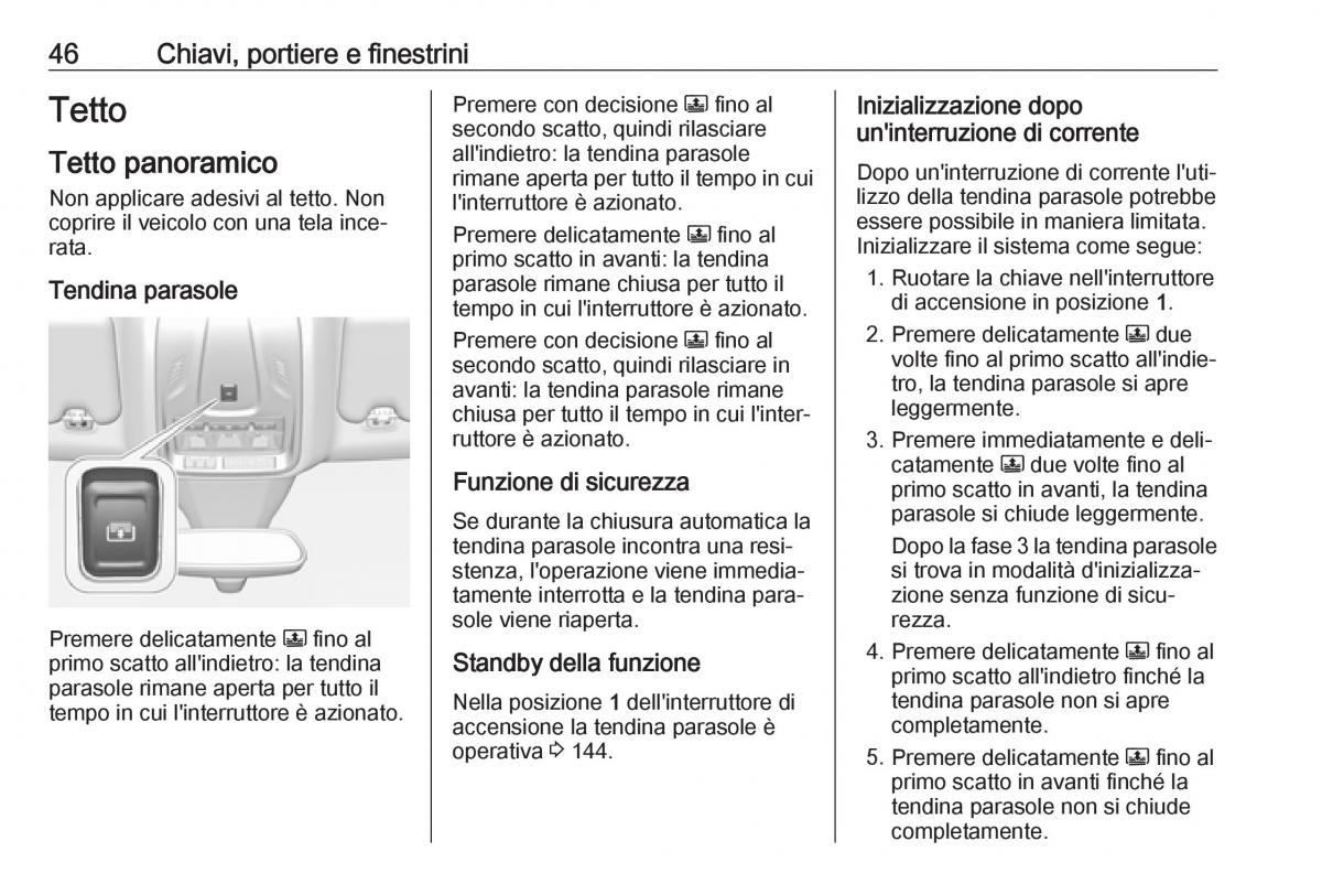 Opel Grandland X manuale del proprietario / page 48