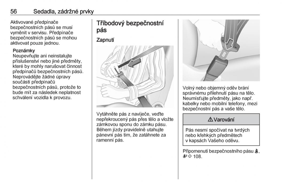 Opel Insignia B navod k obsludze / page 58