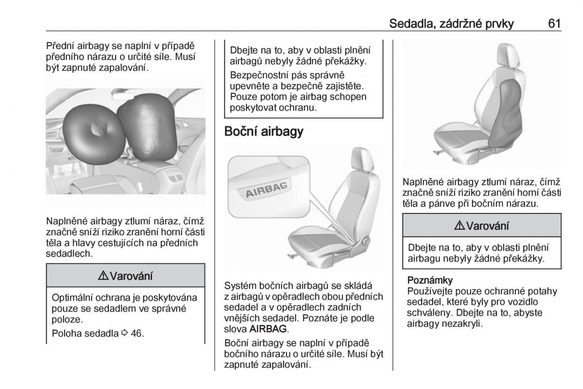 Opel Insignia B navod k obsludze / page 63