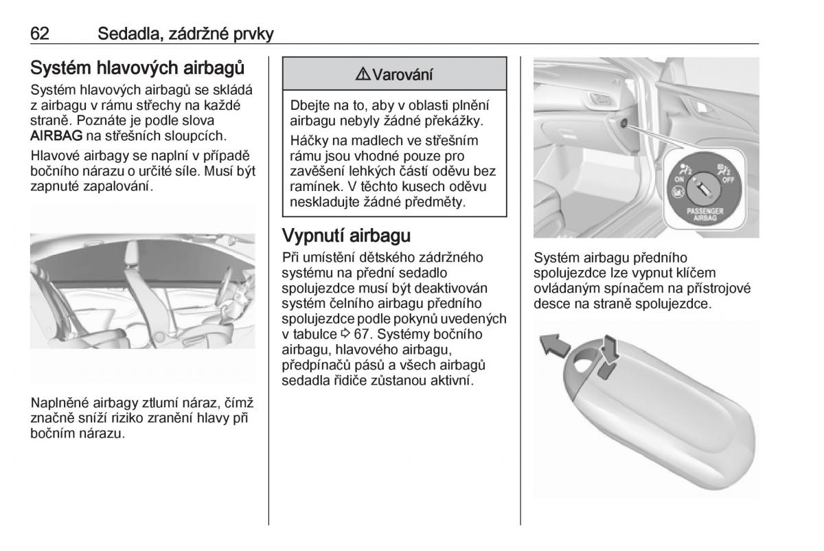 Opel Insignia B navod k obsludze / page 64