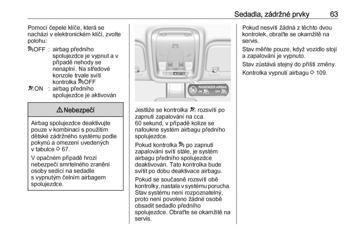 Opel Insignia B navod k obsludze / page 65