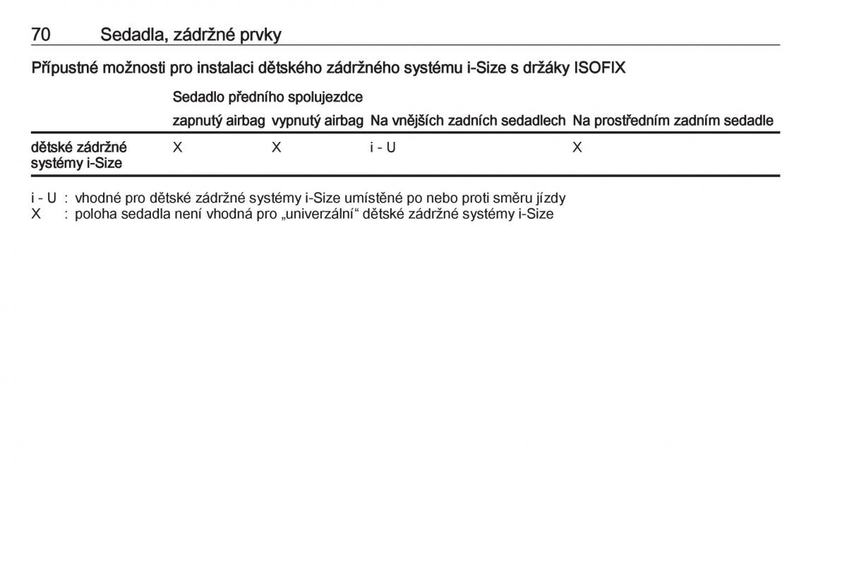 Opel Insignia B navod k obsludze / page 72