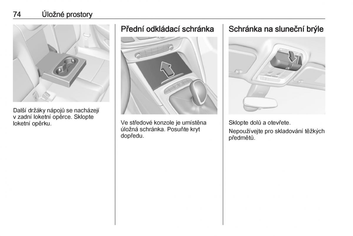 Opel Insignia B navod k obsludze / page 76