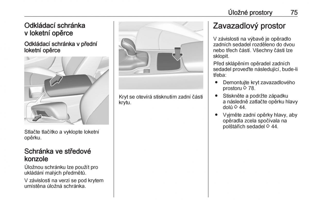 Opel Insignia B navod k obsludze / page 77