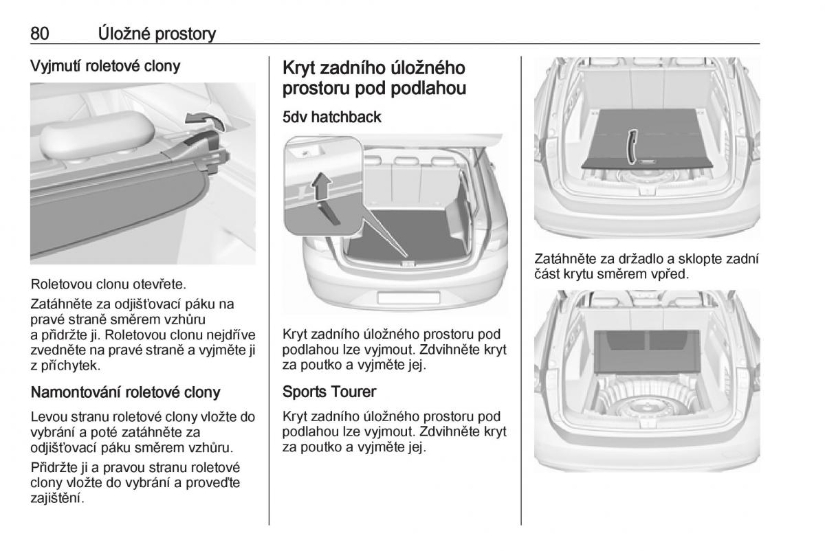 Opel Insignia B navod k obsludze / page 82