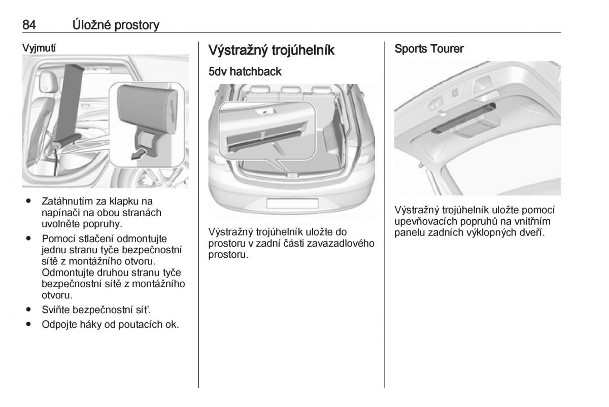 Opel Insignia B navod k obsludze / page 86