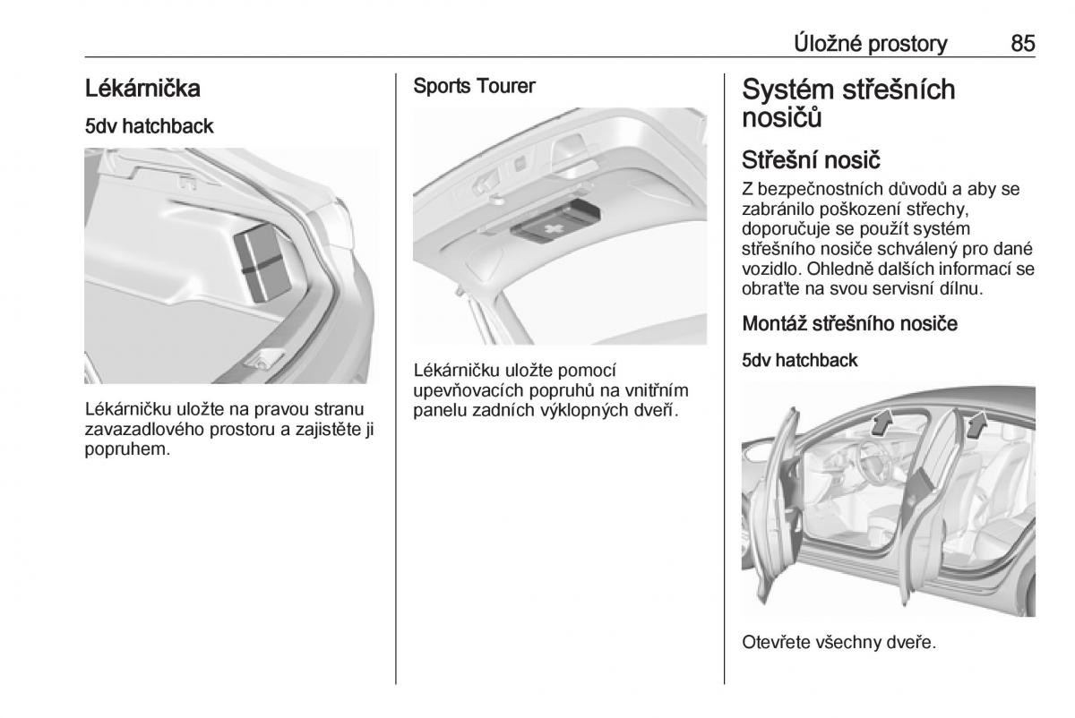 Opel Insignia B navod k obsludze / page 87