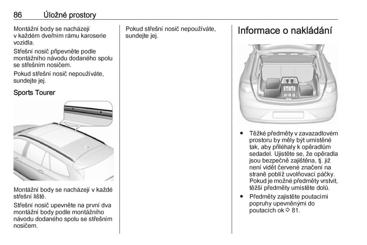 Opel Insignia B navod k obsludze / page 88