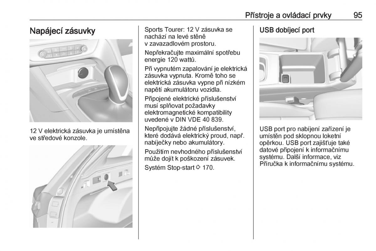 Opel Insignia B navod k obsludze / page 97