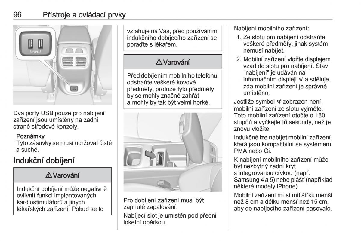 Opel Insignia B navod k obsludze / page 98